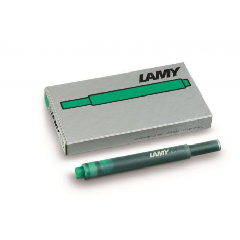 Naboje Lamy T10 5szt zielony